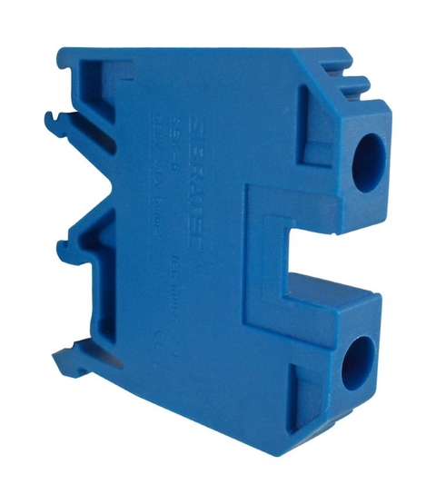 BORNE SEK- 6BL NEUTRO PARA CABO 6MM