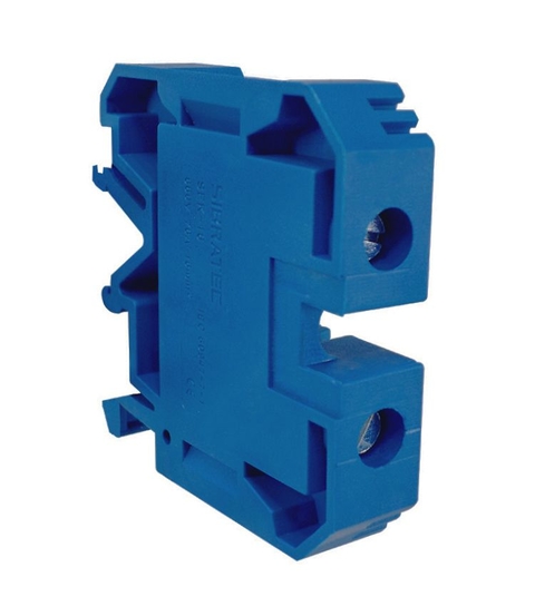 BORNE SEK- 16BL NEUTRO PARA CABO 16MM² AZUL