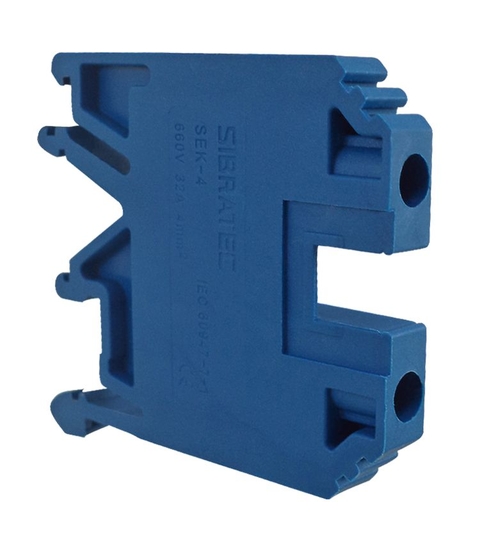 BORNE SEK- 2,5BL NEUTRO PARA CABO 2,5MM² AZUL