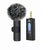 Microfone de lapela sem fio portátil de áudio de gravação de vídeo mini mic - comprar online