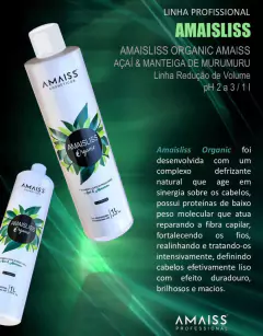 A melhor progressiva orgânica do brasil, Amaisliss, tratamento capilar passo único