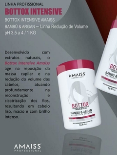bottox intensive amaiss de bambú e argan