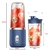 Imagem do 6 lâminas espremedor portátil copo espremedor de suco de frutas copo automáti