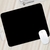 Imagem do Acessórios de desktop do computador preto retangular mouse pad retangular