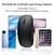 mouse bluetooth tablet notebook escritório bateria dupla bluetooth mouse único - comprar online