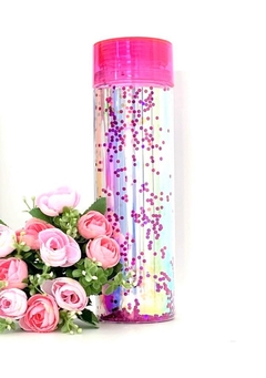Botella Trendy con brillos/100