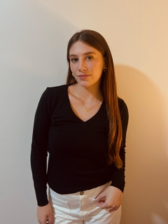 Blusa de modal gola v - comprar online