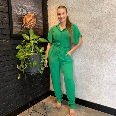 Macacão Jogger Verde