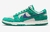 Nike Dunk Low "Green Blue" - comprar online