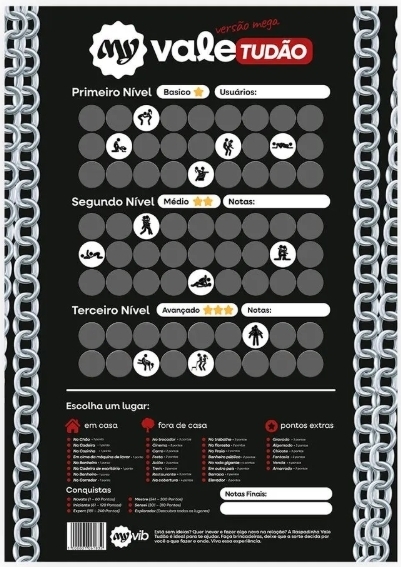A Raspadinha My Vale Tudão Versão Mega 60x45cm