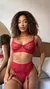 Conjunto Diva de Paris- vermelho