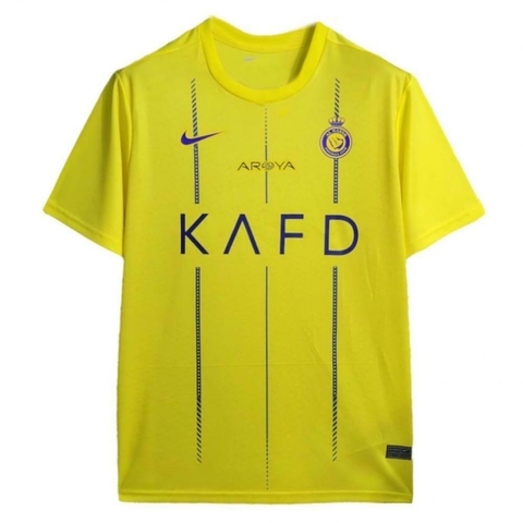 Camisa Al Nassr Home 23/24 - Nike - Torcedor Masculina - Amarela