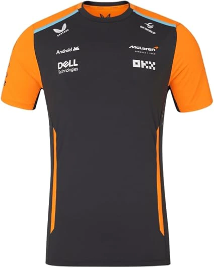 Camisa Maclaren 24/25 Fórmula 1 - Masculina - Preta