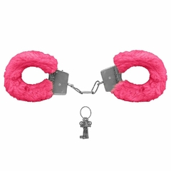 ALGEMA DE METAL PELÚCIA REVESTIDA FUR LOVE CUFFS SEXY IMPORT