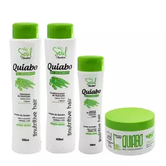 KIT CAPILAR – QUIABO BIO CRESCIMENTO NUTRIÇÃO INTENSA