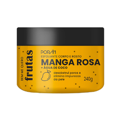 ESFOLIANTE MANGA ROSA CORPO E ROSTO 240G