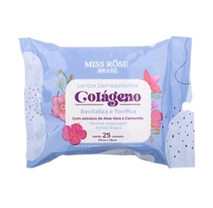 lenço demaquilante Miss Rose colágeno