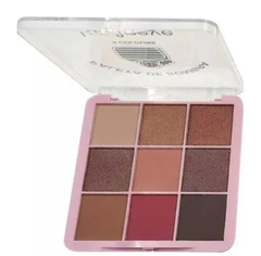 paleta de sombra lua e neve 9 cores