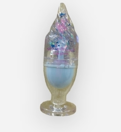 Gloss sorvetinho magico infantil azul