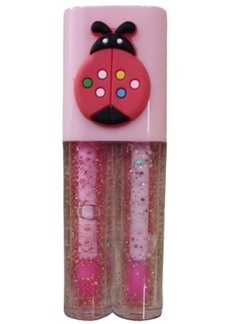 O Gloss mágico pola Aylr 2 em 1 tema joaninha