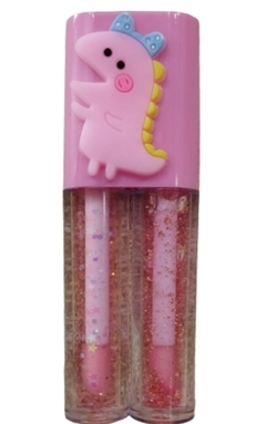 O Gloss mágico pola Aylr 2 em 1 tema dinossauro