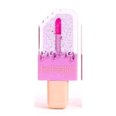 lip Gloss com glitter picolé febela
