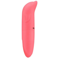 vibrador golfinho aveludado - Central Das Makes, Sex Shop e Acessórios