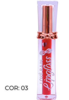 Batom Lipgloss Matte Fashion Color Love Rain - Central Das Makes, Sex Shop e Acessórios