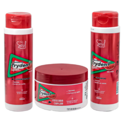 KIT CAPILAR 3 ITENS TRYDENT MELANCIA