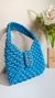 Bolsa de crochê modelo baguette