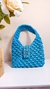Bolsa de crochê modelo baguette