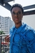 Camisa OMI de crochê azul royal na internet