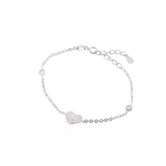 Pulseira Detalhe Coração