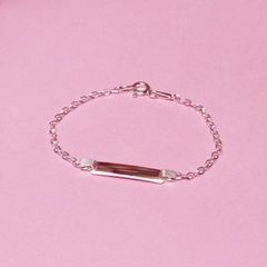 Pulseira Infantil Placa