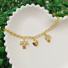 Pulseiras Pingentes Filhos na internet