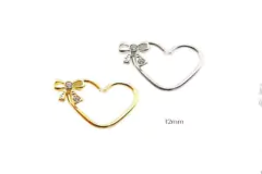 Piercing Daith Laço Cravejado