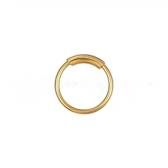 Piercing Argola Helix Captive Dourado