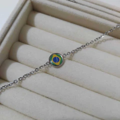 Pulseira Brasil Resinado