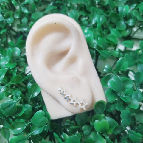 Brinco Ear Cuff Estrelas