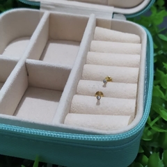 Piercing Labret Push Pin PVD Gold na internet