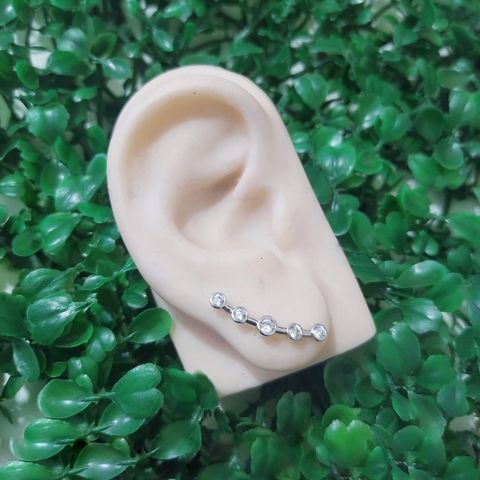 Brinco Ear Cuff Pontos de Luz