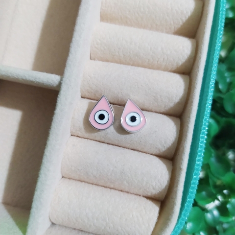 Brinco Gota Olho Grego