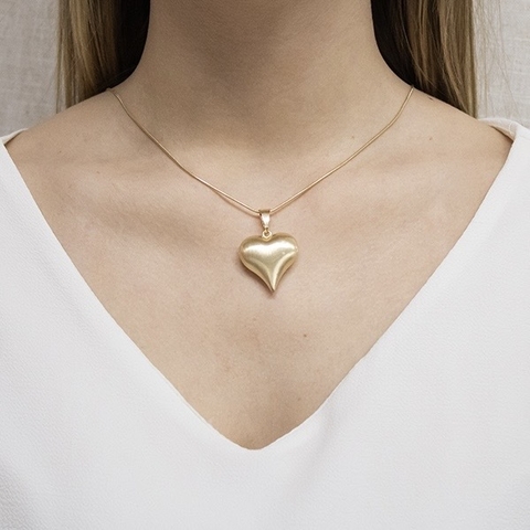 Gargantilha Pingente Coração