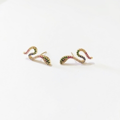 Brinco Ear Cuff Cobra