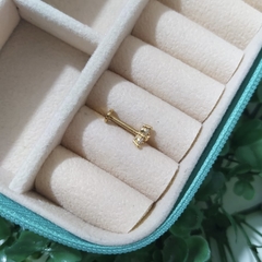 Piercing Labret Trinity Tragus - Bela Flor Semijoias