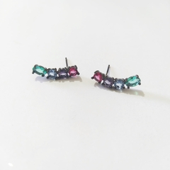 Brinco Ear Cuff Colorido