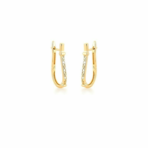 Brinco Argola Fina Em U