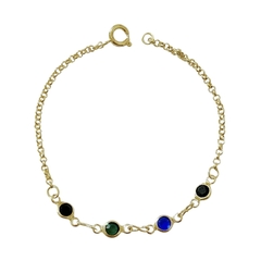 Pulseira Infantil Colorida