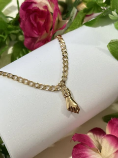 Pulseira Feminina Grumett Pingente Figa