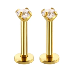 Piercing Labret Ponto de Luz 2 mm - comprar online